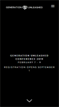 Mobile Screenshot of generationunleashed.com
